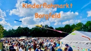 Kinderflohmarkt Borgfeld mit über 250 privaten Verkaufsständen
