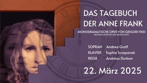 Das Tagebuch der Anne Frank - Musiktheater von Grigori Frid
