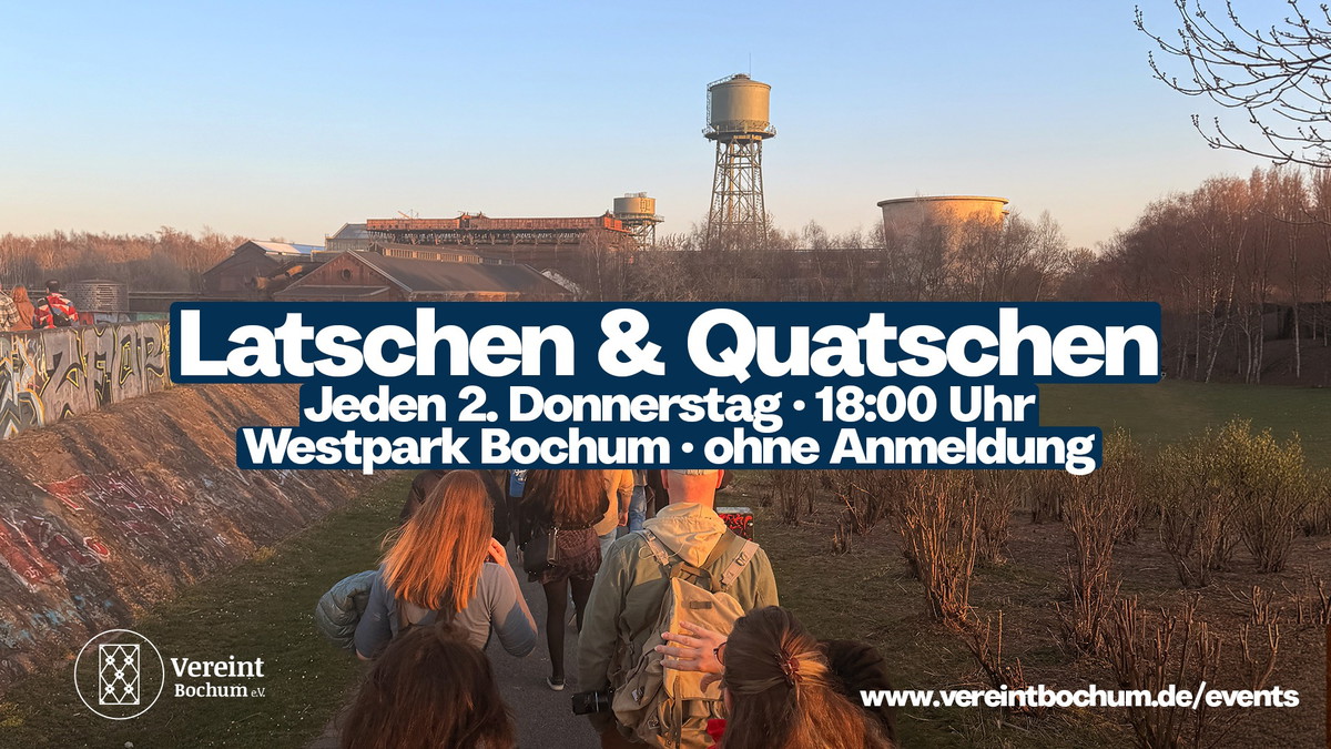 Titelbild der Veranstaltung Latschen und Quatschen