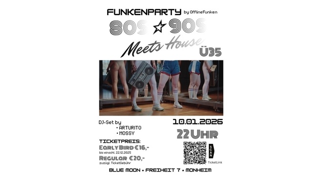 FunkenParty - 80s 90s meets HouseMusic - Ü35