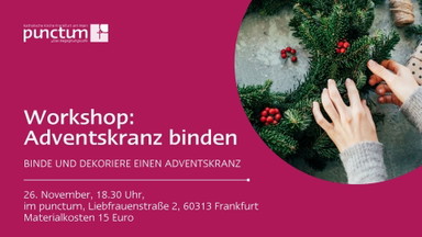 Workshop: Adventskranz binden