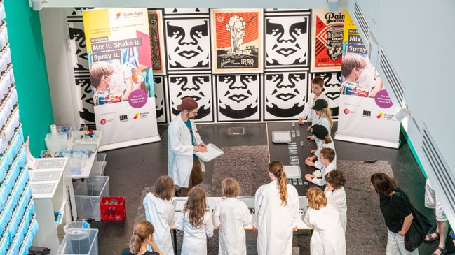 Workshop „Mix it. Shake it. Spray it.“ – Wissenschaft trifft Urban Art