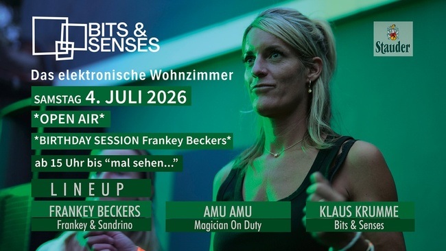 Das elektronische Wohnzimmer - OPEN AIR!