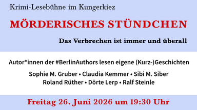 Mörderisches Stündchen - Das Verbrechen ist immer und überall