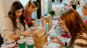 Weihnachtsevent: Lebkuchenhaus basteln