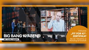 BIG BANG KI Abend mit Yuval Harari