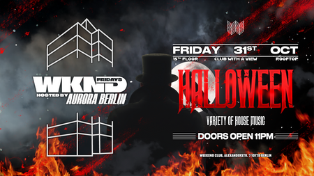 WKND HALLOWEEN HOSTED BY AURORA BERLIN