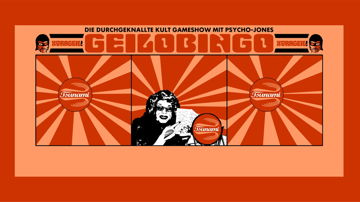 Titelbild der Veranstaltung GEILOBINGO am Sonntag - Geile Preise & undurchsichtige Regeln