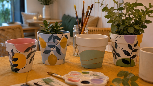 🪴 Paint your Pot – Kreative Blumentöpfe gestalten