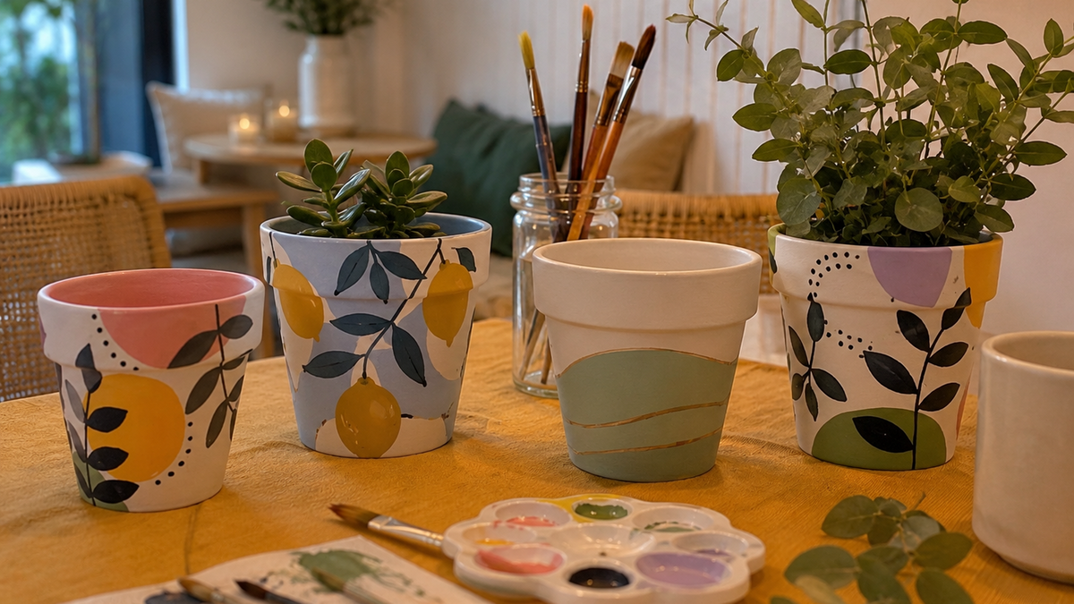 🪴 Paint your Pot – Kreative Blumentöpfe gestalten