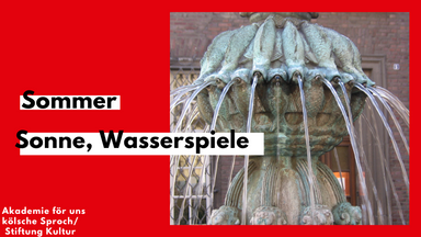 Themenkurs: Sommer, Sonne, Wasserspiele: die schönsten Brunnen in der City (T1226)