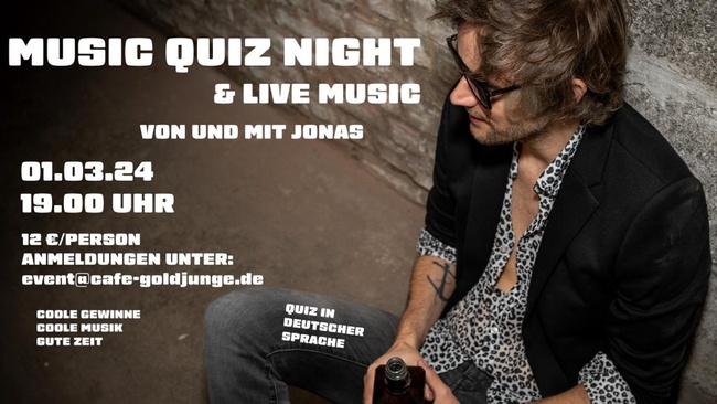 Music Quiz Night & Live Music
