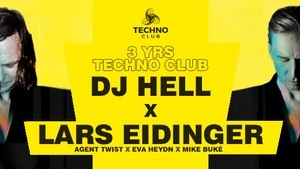 Technoclub pres. DJ Hell & Lars Eidinger