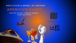 Club LA BOOM – Offline Dating 30+ w. NYC Matching Tech [Aperitivo x Arts]