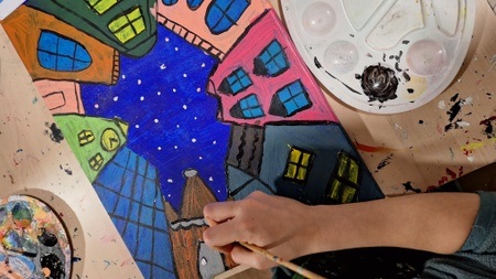 Sommer Malzeit! Ferienspaß mit Acrylfarben 🎨 6 bis 12 Jahre