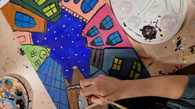 Sommer Malzeit! Ferienspaß mit Acrylfarben 🎨 6 bis 12 Jahre
