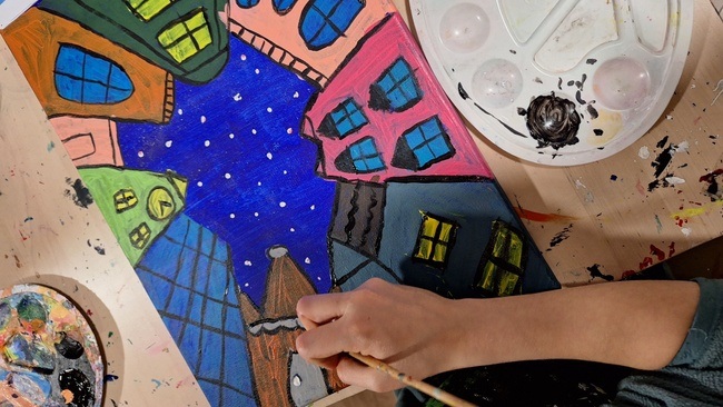 Sommer Malzeit! Ferienspaß mit Acrylfarben 🎨 6 bis 12 Jahre