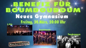 Großer Band Abend im NGO / Benefizkonzert für Boumdoudoum