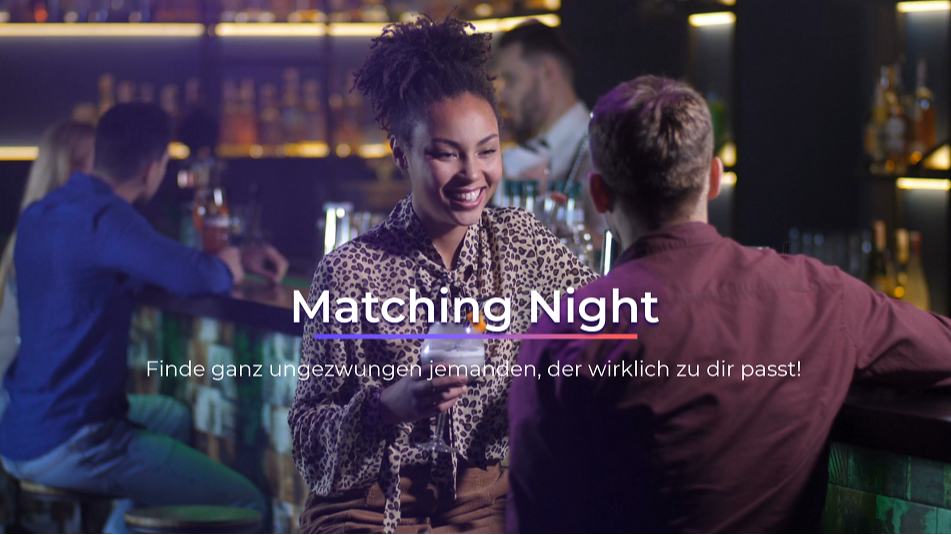 Titelbild der Veranstaltung Matching Night Dortmund - bis zu 150 Singles