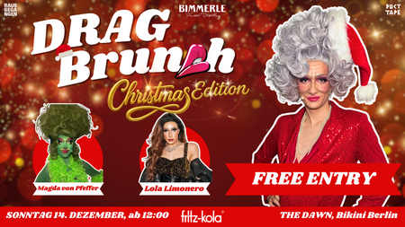 X-Mas DRAG BRUNCH // sponsored by Fritz Kola