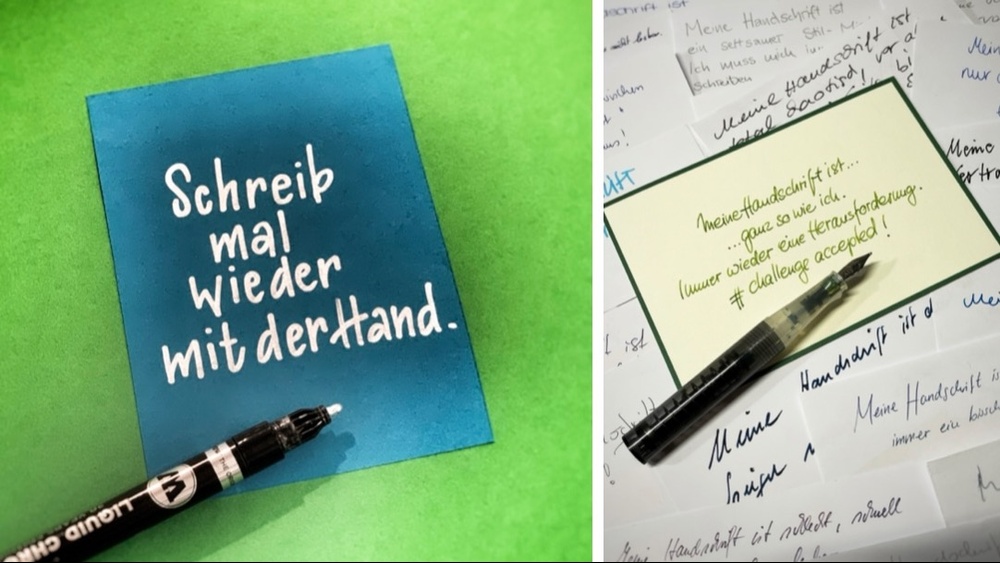Entdecke Deine Handschrift neu - ein SCHRIFTSCHATZ Workshop