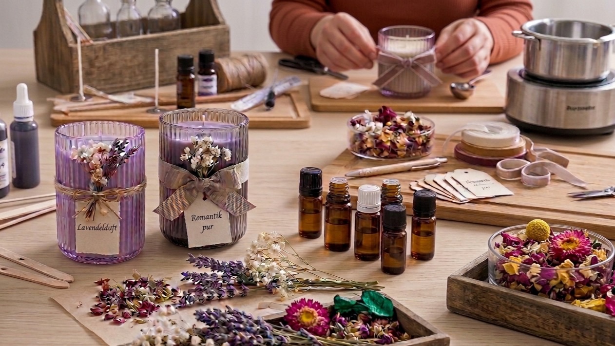 Kreativ-Workshop Me-Time: Dein Duftkerzen DIY