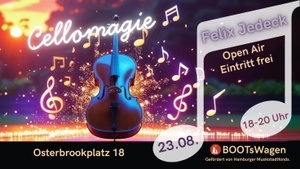 FELIX JEDECK · Open Air Cellomagie