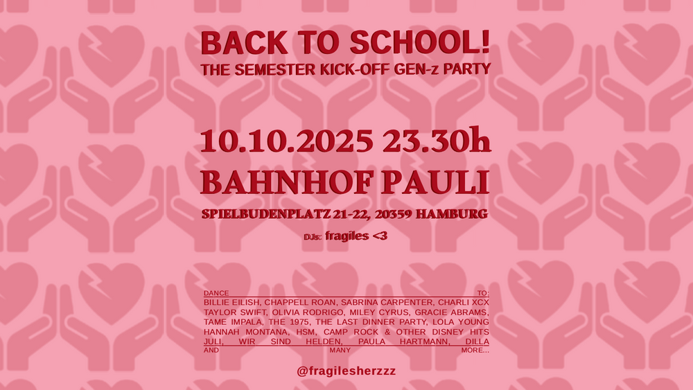 Back to School! (Gen-Z Party)