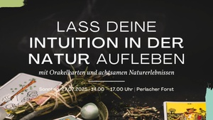 Lass deine Intuition in der Natur aufleben | Orakelkarten & Waldbaden