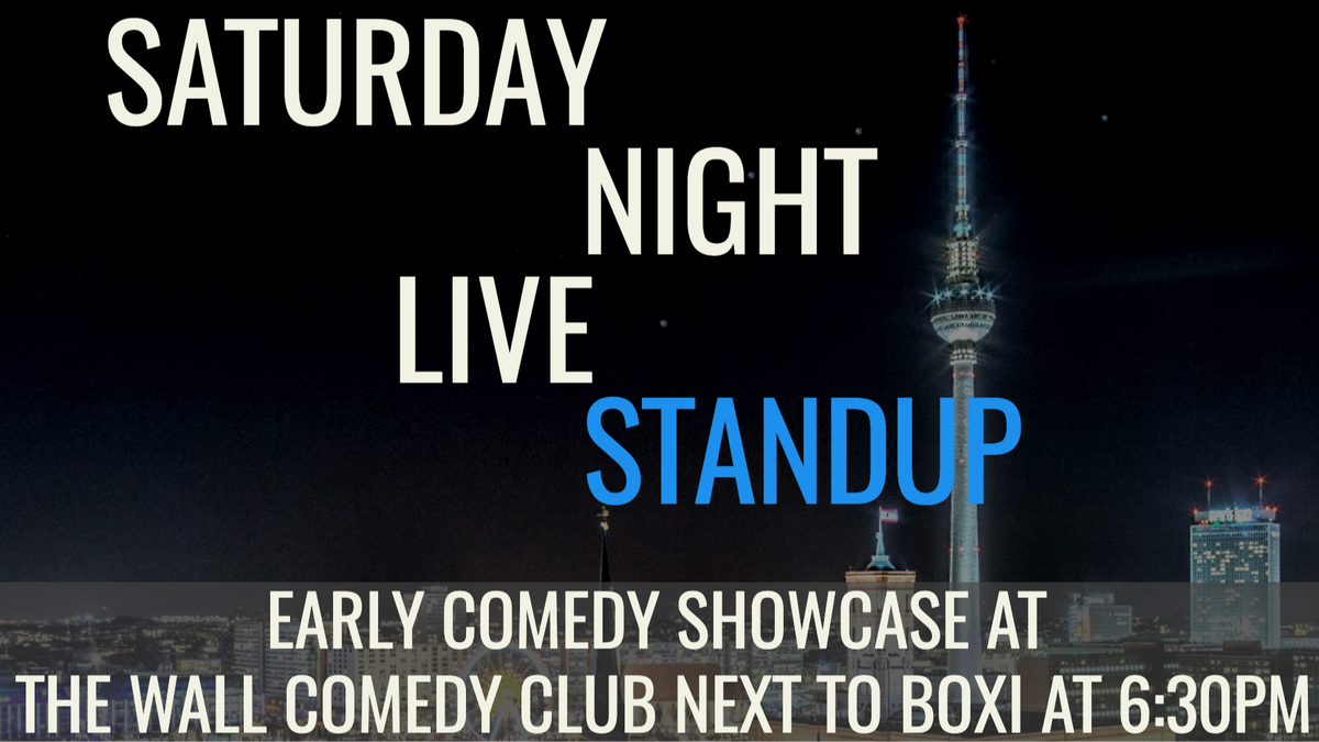 Titelbild der Veranstaltung SATURDAY NIGHT LIVE STANDUP (Early Comedy Showcase)