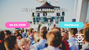 ZUSATZTERMIN: 90iger und 2000er Mega Boat Saison Auftakt Cruise