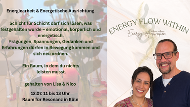 Energy Flow Within  - Energy Activation