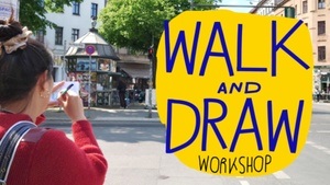 Walk & Draw - Zeichenworkshop während des Spaziergangs