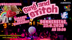 Sing and Stitch by @woolcoffeetea