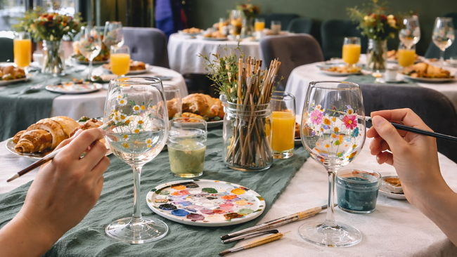 Brunch & Paint you Glass!