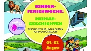 Kinderferienwoche: Heimatgeschichten. Geschichte und Natur erleben rund um Düsseldorf