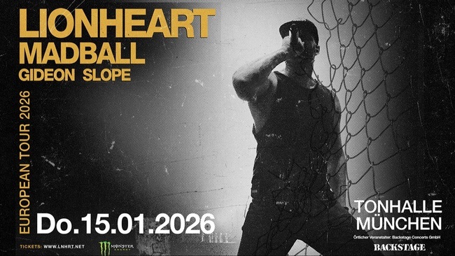 LIONHEART - EUROPEAN TOUR 2026