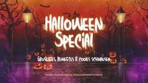 Halloween Special - Gruseliges, bewegtes & cooles Schmausen | Outdoor Training & Winterbaden Leipzig