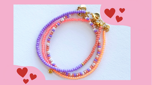 Glasperlen-Armband Galentine’s Day Special