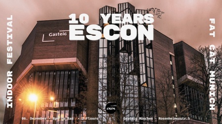 10 Years Escon "Anniversary Indoor Festival"