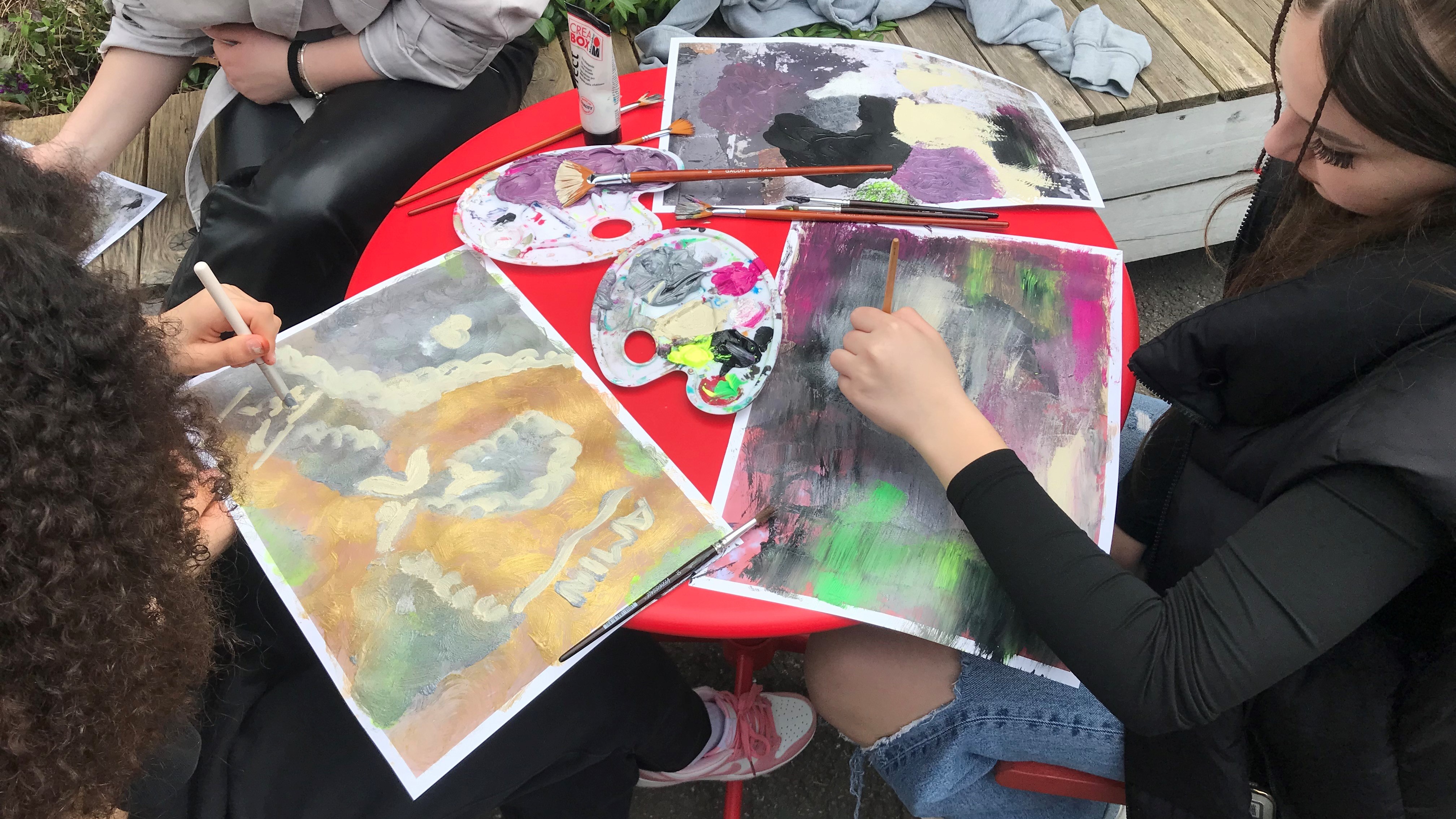 Offline Kreativ Werkstatt: Acryl on Canvas