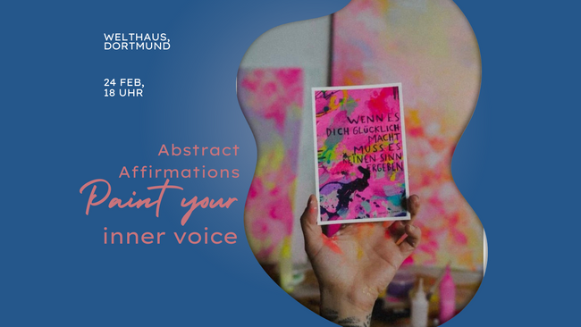 Abstract Affirmations - Paint your inner voice