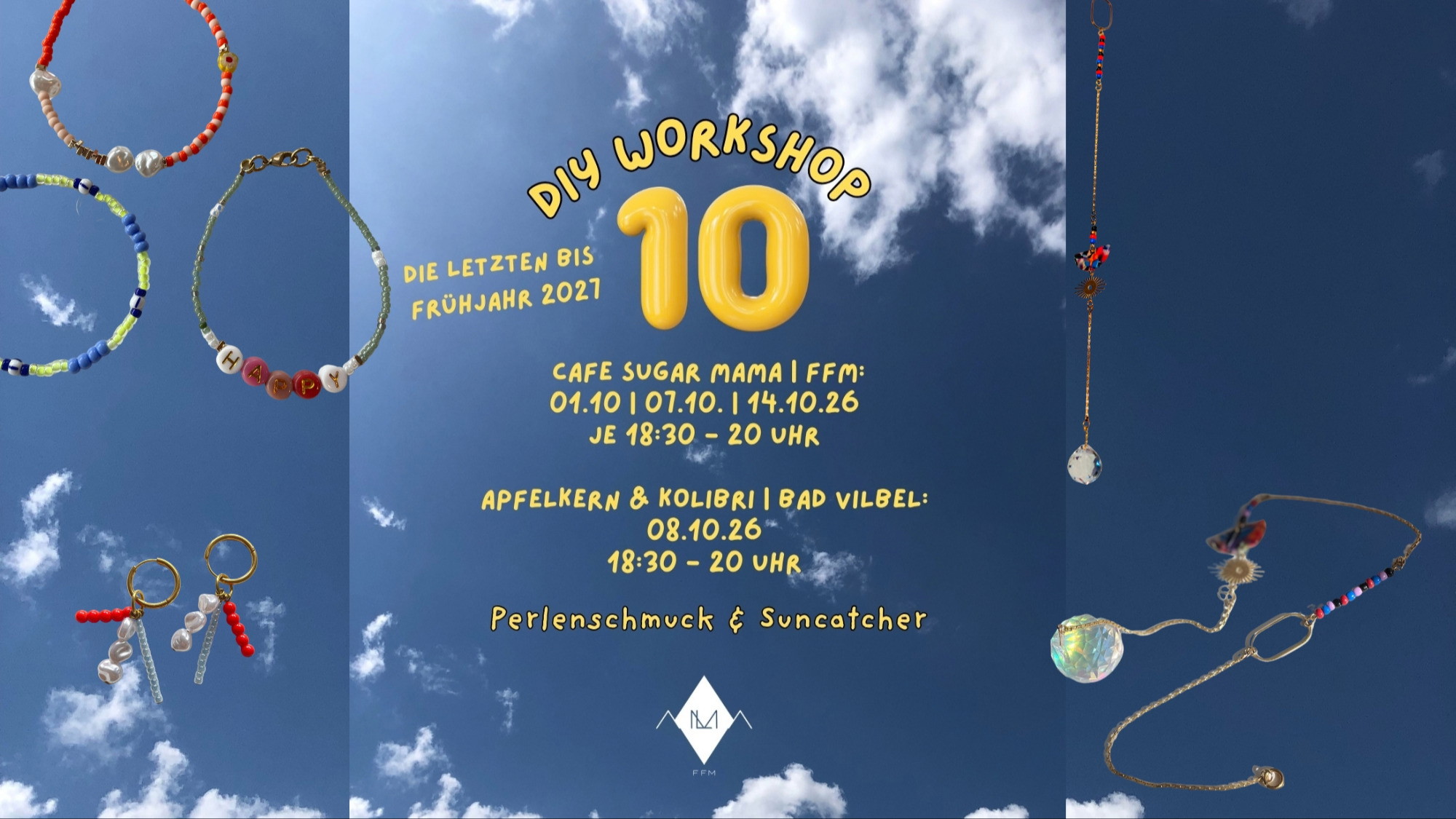 DIY Workshop Schmuck & Suncatcher mit Alma