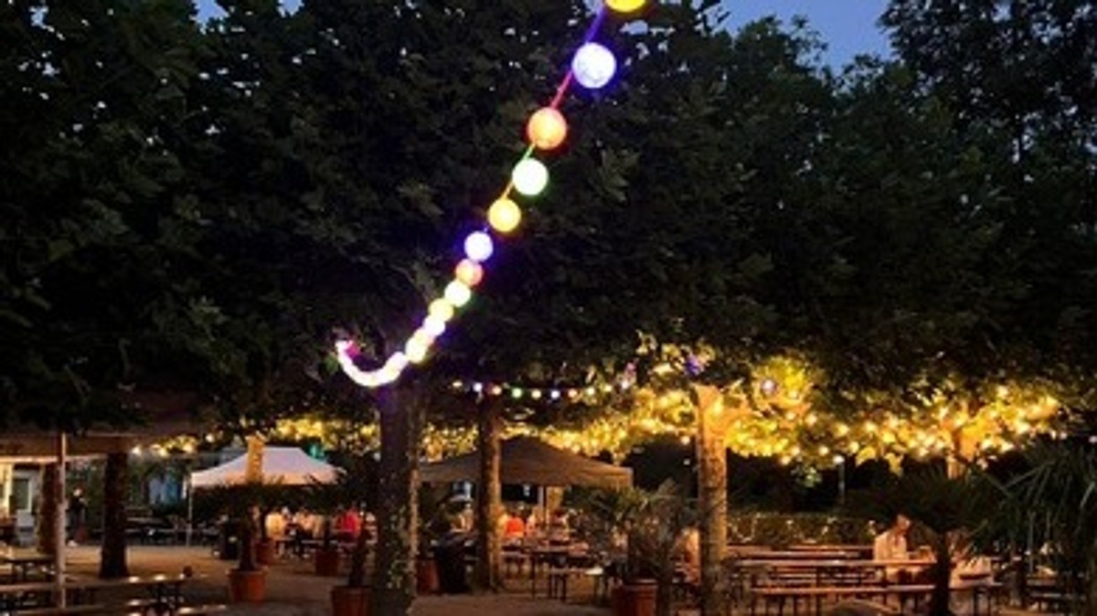Mölmsche Oase - Biergarten am Wasserbahnhof Mülheim
