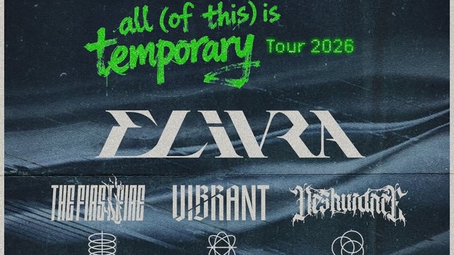 Deshurance /All Is Temporary Tour 2026/ Support: Elvira