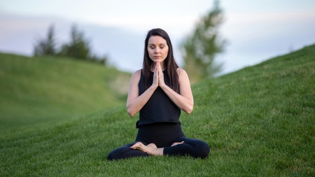 Yoga - Sport im Park
