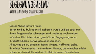 Begegnungsabend für FLINTA* nach stiller Geburt