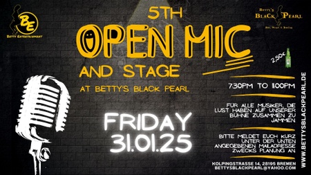 5th Open Mic & Stage Night
