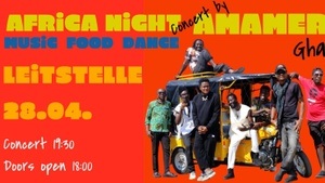 African Night /w Amamere (Ghana) & Senegalese Soul Food