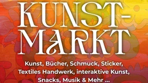 Kunstmarkt in the queeres Zentrum Karlsruhe